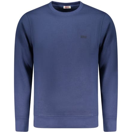 Rifle Blauwe Katoenen Heren Sweatshirt