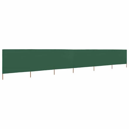 vidaXL - Windscherm - 6-panelen - 800x80 - cm - stof - groen