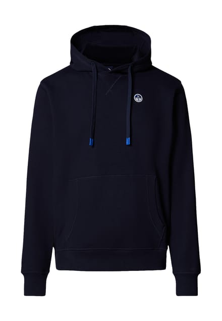 Sweater met capuchon en logo North Sails
