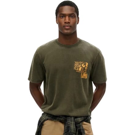 Superdry - Trade Tools losvallend T-shirt - Heren - T-shirts