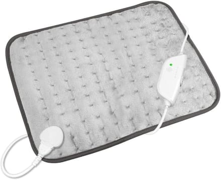 QUOVO® Warmtekussen oplaadbaar - Warmtekussen - Warmtekussen elektrisch - Wit - 45cm x 35cm x 3cm