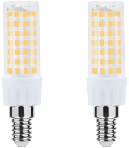 Modee LED Buislamp E14 - 6W 6000K 600lm 230V - LED Afzuigkaplamp - Daglicht Wit - 2 stuks