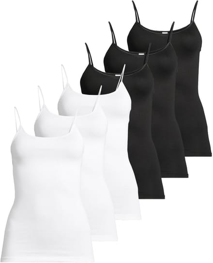 Conta Dames spaghettitop 6 pack Modal