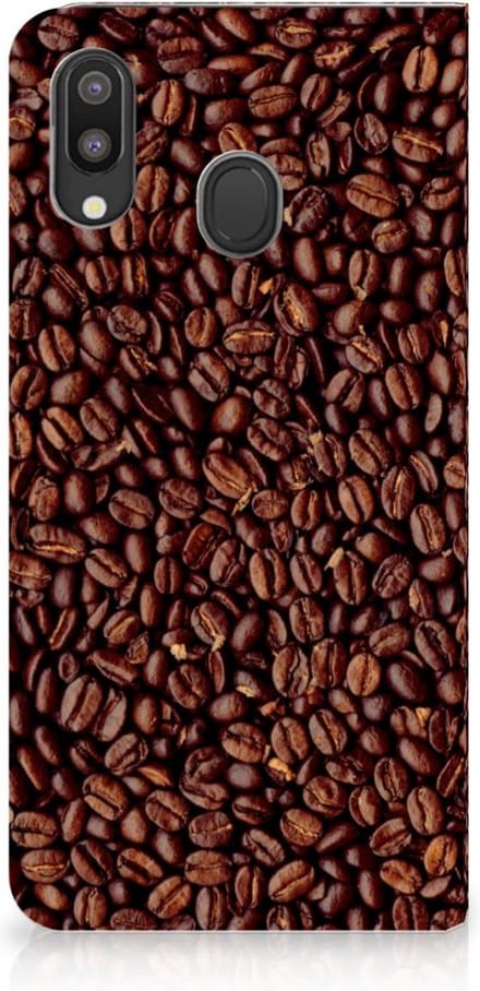 Samsung Galaxy M20 Flip Style Cover Koffiebonen