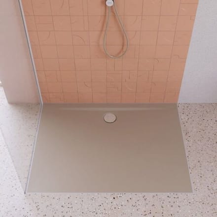 KALDEWEI SUPERPLAN ZERO 1544-5 shower tray with tub support extra flat 111 x 101 cm 354447982662