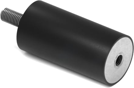 Rubbermagazijn - Trillingsdemper - Type B - 15x30mm - M4 - Set 10 stuks