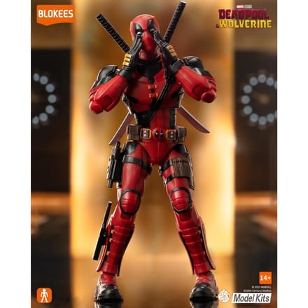 Blokees 81116 Deadpool - Marvel Heroes Deadpool & Wolverine - Champion Class modelbouwpakket | Disney Avengers Anime Action Figure Modelbouw