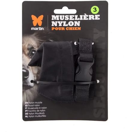 Nylon hondenmuilkorf Martin Sellier T5
