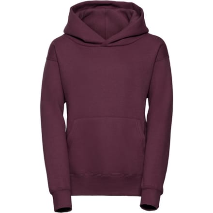 Russell Kinderen/Kinderen Hoodie (Bourgondië)