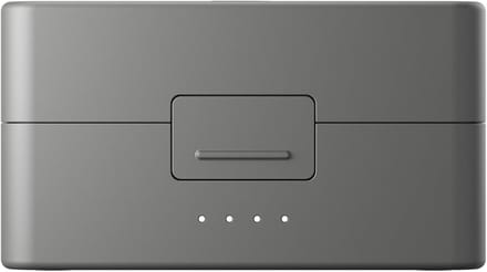 Oplaadcase - Draagbare Accu - Audio Opnamen - Snelle Koppeling - 10.6 cm - Grijs