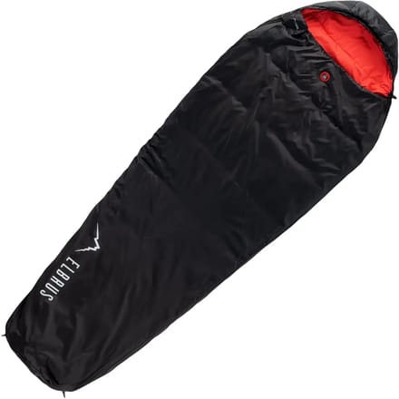 Elbrus Carrylight Ii 1000 Slaapzak Zwart Regular / Right Zipper