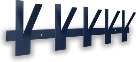 Gorillz Incision - Wandkapstok - 10 kapstokhaken - Blauw