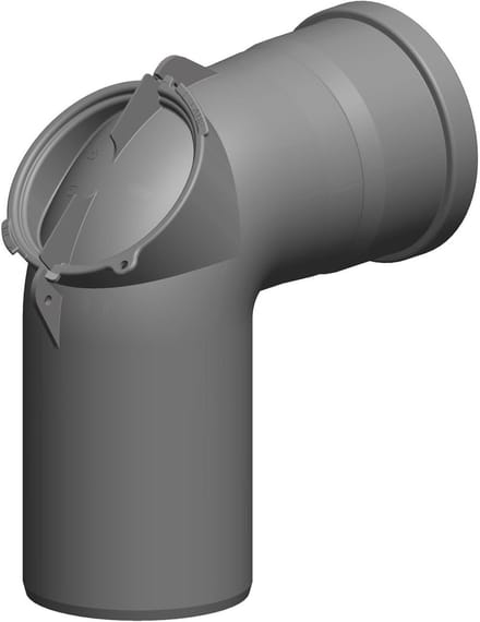 ATEC Controle-bocht 87 Graden DN 100, 2301