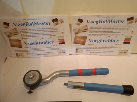 Single Weel VoegrolMaster III en verleng voegroller/doorstrijk