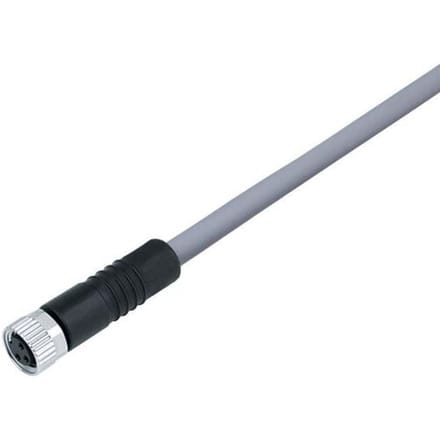 binder 77 3406 0000 20005-0200 Sensor/actuator connector, geassembleerd M8 Koppeling, recht 1 stuk(s)