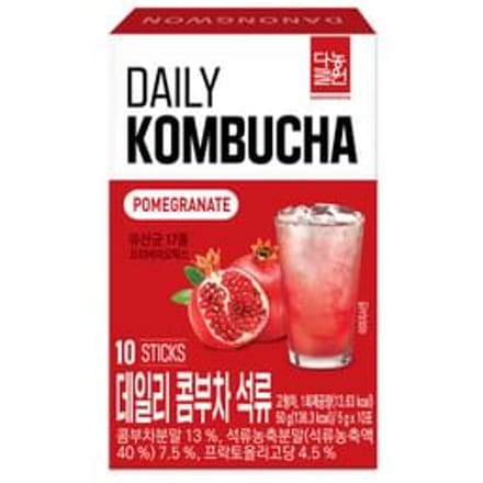 Daily Kombucha - 9 Types 2026 Version - Pomegranate