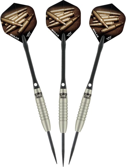 Bull's Caliber 90% Smooth - Dartpijlen - 25 Gram