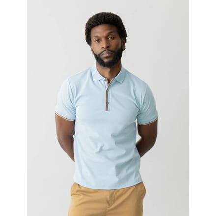 Mos Mosh 501990 425 mosmosh mmgharvey polo ss tee sky blue