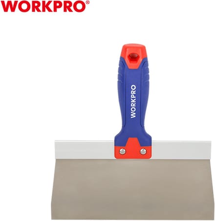 WORKPRO WP321034 Afstrijkmes RVS 300 mm softgrip handvat