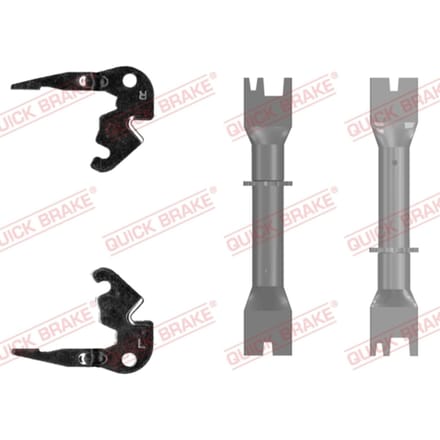 Stel set, trommelrem QUICK BRAKE 108 53 020