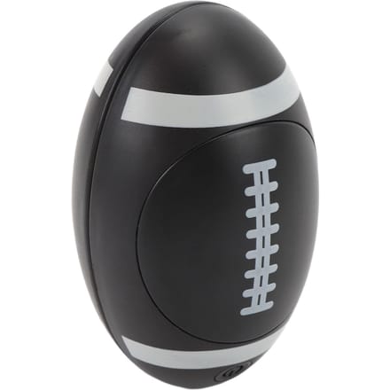 Oplaadbare Handwarmer Dubbelzijdig 3 Warmtestanden Ergonomisch Rugbybalvormig Draagbaar black
