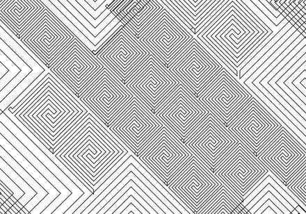Abstract Pattern Black White Photo Wallcovering
