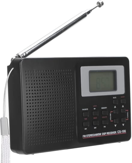 Dailygoody - Draagbare radio - Fm Am Sw Ontvanger - Compact formaat