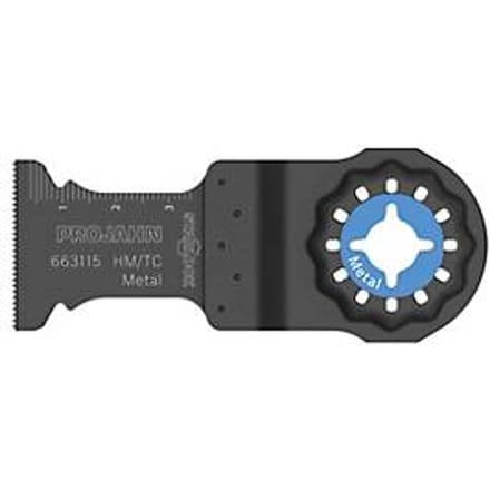 Projahn invalzaagblad, voor metaal, Hardmetaaltechnologie, Starlock, 32 mm x 40 mm, 5 stuks