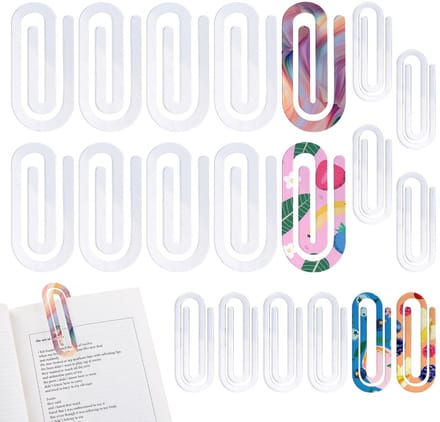 Dailygoods- Sublimatiepaperclips 20 Stuks - Jumbo - Acryl Blanks