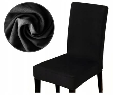 Meble odNowa - Stoelbekleding - Zwart - Elastisch - Waterafstotend