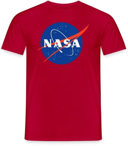 NASA klassiek logo T-Shirt Heren