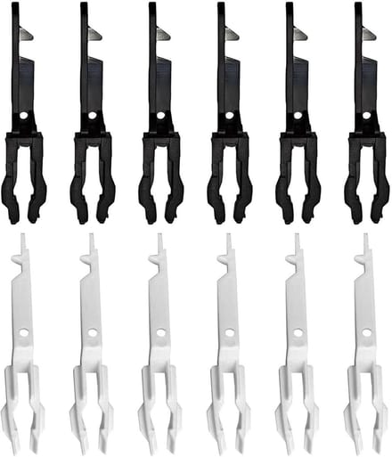 Dailygoods - Set van 12 Gebroken Glazen Sleutels voor Brandalarm Tests