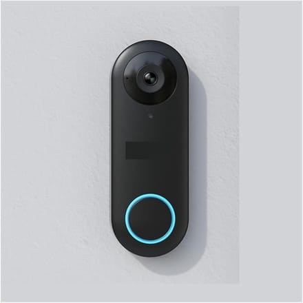 Video Deurbel - Slimme Intercom - Veiligheid Thuis - 2K Resolutie - 180 Graden - Zwart