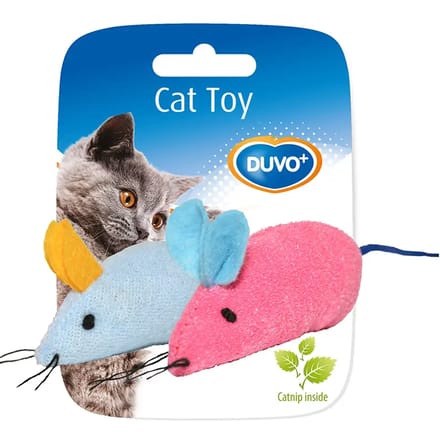 Duvo+ Cattoy Muisjes Kattenspeelgoed 2st