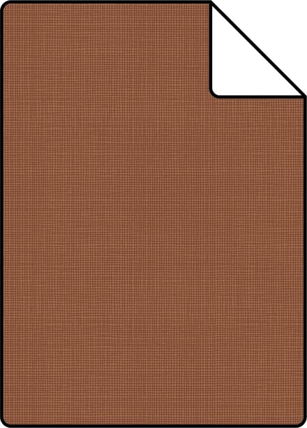 Proefstaal ESTAhome behang linnenstructuur terracotta - 26.5 x 21 cm - 139369-S