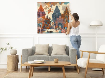 Kunstprint | Wanddecoratie | Dibond | 60 × 60 cm