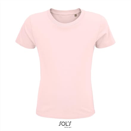 SOL'S - Crusader Kinder T-shirt - Lichtroze - 100% Biologisch Katoen - 92