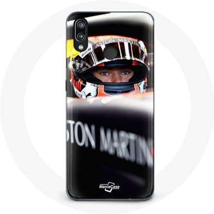 Coque - Huawei - P20 Lite - Formule 1 - Max Verstappen - Souple - Noir