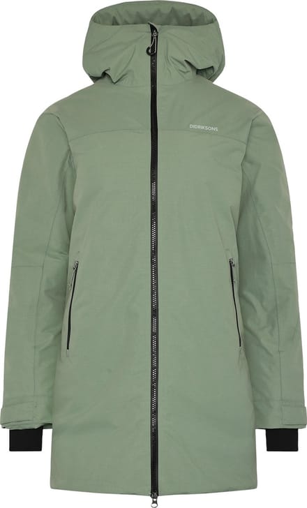Didriksons MARGET WNS PARKA Dames Outdoorjas - Light Moss