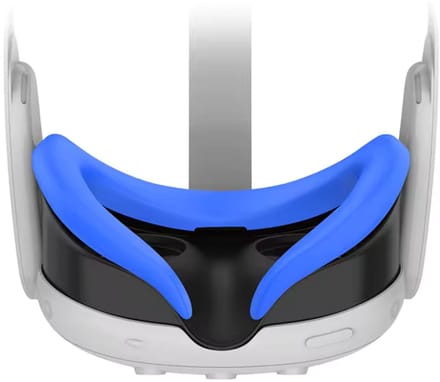 Siliconen gelaatsscherm voor Meta Quest 3 | Blauw