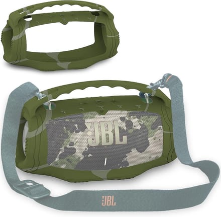 Siliconen Beschermhoes voor Draagbare Bluetooth Luidsprekers - Camouflage