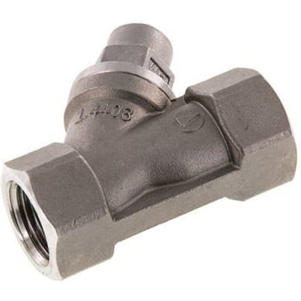 G 1/2'' RVS Y-filter 0.25 mm Maaswijdte 40 Bar - SLS-F-012