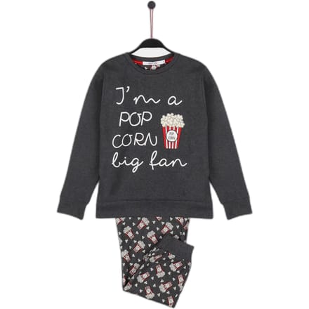 Pyjama met lange mouwen voor kinderen Admas Pop Corn