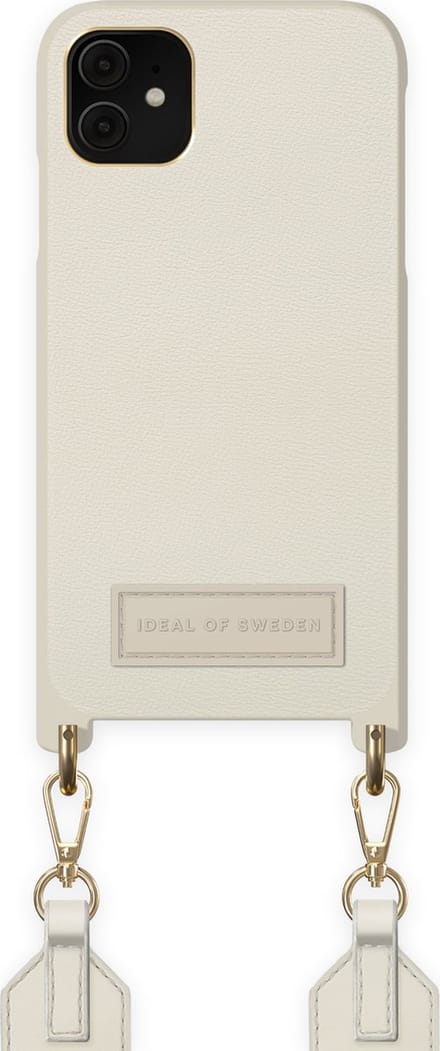 iDeal of Sweden Athena Necklace Case iPhone 11/XR Ecru