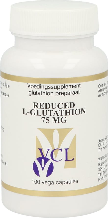 Vital Cell Life L Glutath 75 mg Capsules 100 st