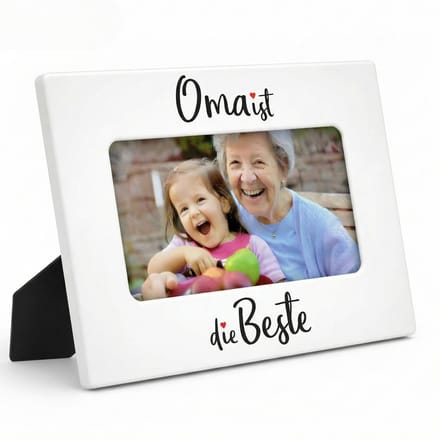 Dailygoods- Fotolijst 13x8 cm - Wit - Compact - Tijdloos Design