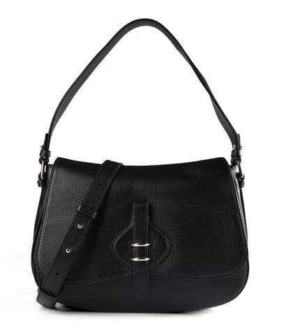 Coccinelle Mavery Schoudertas Leder 31 cm - Dames - noir