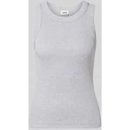 Tanktop in riblook model 'OLINA'