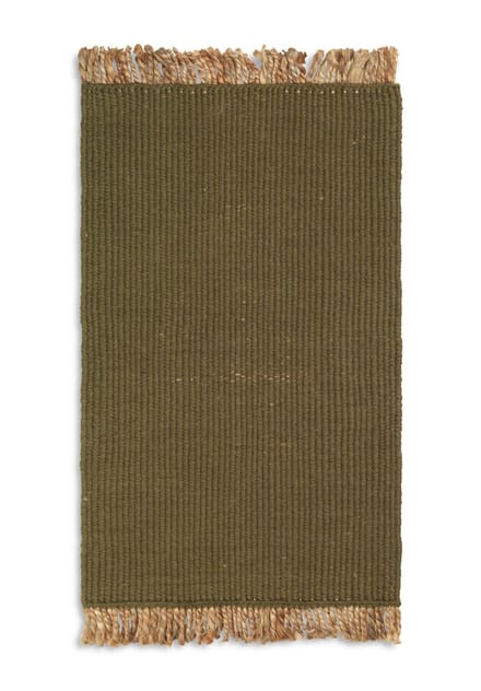 Ferm Living Blokmat - olive/natural