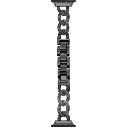 2+1 | Apple Watch Bandje Chain - Staal - Zwart